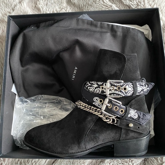 AMIRI | Shoes | Amiri Bandana Buckle 